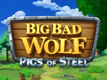 Embark on the thrilling twist of Pigs of Steel by Quickspin, highlighting dynamic visuals with a sci-fi take on the classic fairy tale. See the big bad wolf and the heroic pigs in an urban dystopia, armed with mechanical gadgets, neon lights, and steel towers. Perfect for fans of sci-fi slots with innovative features and high win potential.